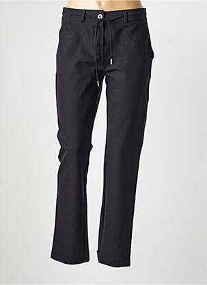 Pantalon drept elasticitate mărime normală negru HBT femeie