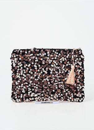 Plic broderie cu paiete roz JADE & CLARISSE femeie