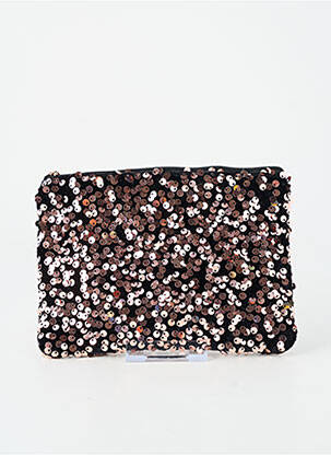 Plic broderie cu paiete roz JADE & CLARISSE femeie