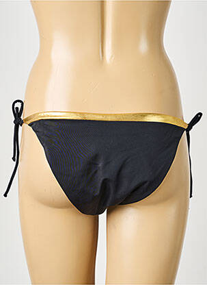 Chiloți de baie elasticitate bikini auriu PIECES femeie