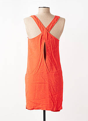 Rochie midi fără mâneci fără mâneci portocaliu SEE U SOON femeie