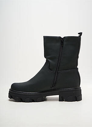Botine/ghete toc mic toc de 4 la 6 cm negru LES P'TITES BOMBES femeie