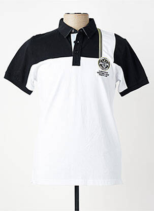 Polo țesătură jersey mâneci scurte negru CAMBERABERO bărbat