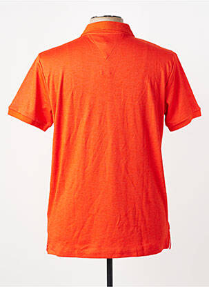 Polo țesătură jersey mâneci scurte portocaliu CAMBERABERO bărbat