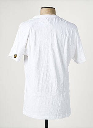 Tricou elasticitate mâneci scurte alb DAYTONA bărbat