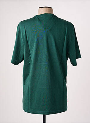 Tricou croială dreaptă mâneci scurte verde DAYTONA bărbat