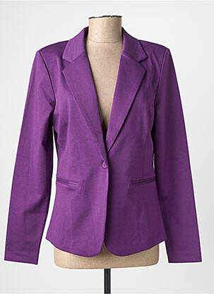 Sacou buzunare violet ICHI femeie