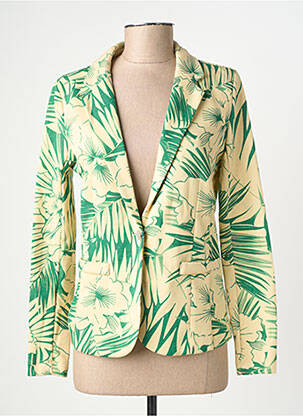Sacou buzunare verde LES P'TITES BOMBES femeie