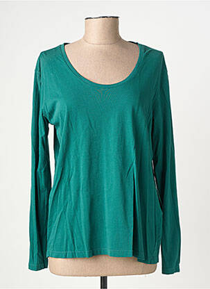 Tricou mâneci lungi mâneci lungi verde HAPPY femeie