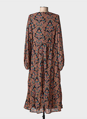 Rochie lungă mâneci lungi mâneci lungi negru MOLLY BRACKEN femeie