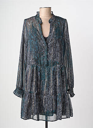 Rochie scurtă mâneci lungi mâneci lungi verde MOLLY BRACKEN femeie