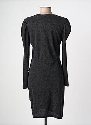 Rochie midi mâneci lungi mâneci lungi negru LA PETITE ETOILE femeie