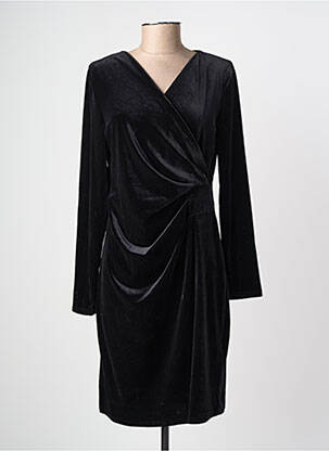 Rochie midi mâneci lungi mâneci lungi negru B.YOUNG femeie