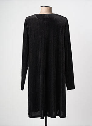 Rochie midi mâneci lungi mâneci lungi negru ICHI femeie