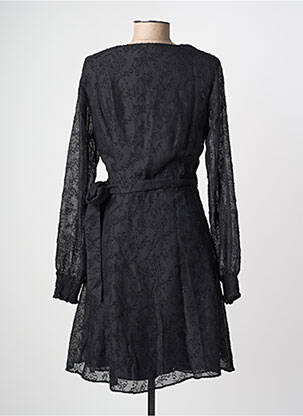 Rochie scurtă mâneci lungi mâneci lungi negru LPB femeie