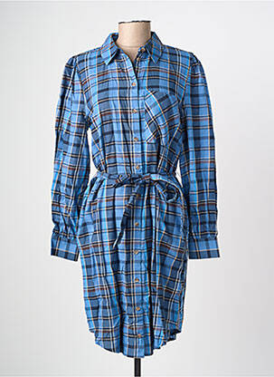 Rochie midi mâneci lungi mâneci lungi albastru B.YOUNG femeie