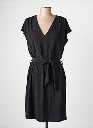 Rochie scurtă mâneci scurte mâneci scurte negru GRACE & MILA femeie