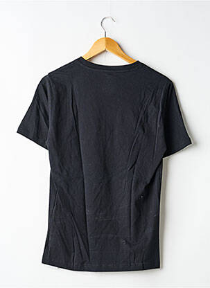 Tricou broderie mâneci scurte negru NEW BALANCE bărbat