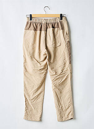 Pantalon drept țesătură poplin mărime normală bej NEW BALANCE bărbat