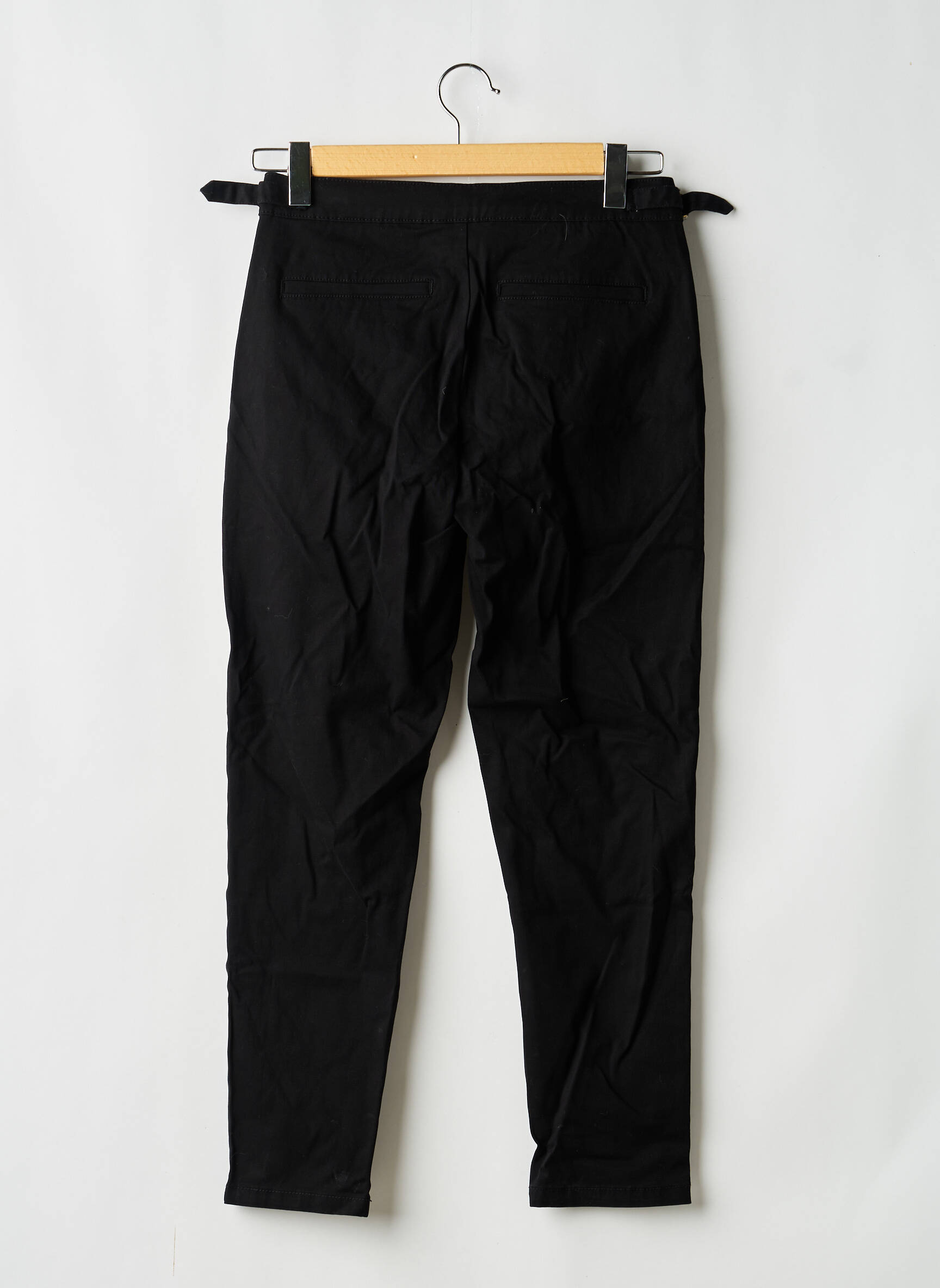 Pantalon slim elasticitate mărime normală negru MAUVAIS bărbat