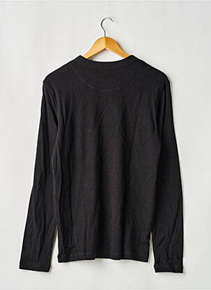 Tricou croială cambrată mâneci lungi negru H&M bărbat
