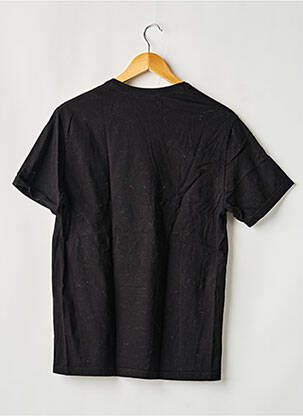 Tricou croială dreaptă mâneci scurte negru CEFRAN bărbat