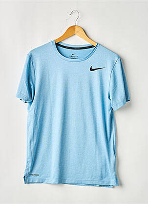 Tricou croială dreaptă mâneci scurte albastru NIKE bărbat