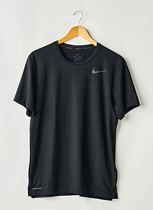 Tricou croială dreaptă mâneci scurte negru NIKE bărbat