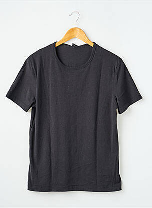Tricou croială dreaptă mâneci scurte negru ASKET bărbat