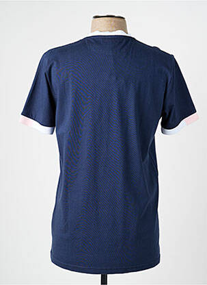 Tricou croială cambrată mâneci scurte albastru CAMBERABERO bărbat