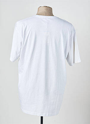 Tricou elasticitate mâneci scurte alb CAMBERABERO bărbat