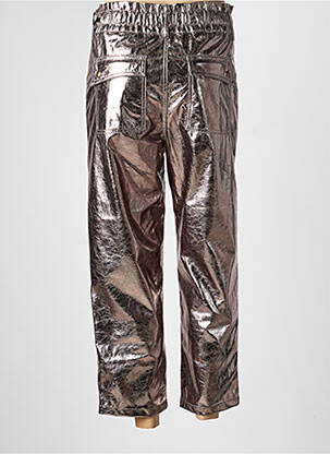 Pantalon 7/8 talie elastică mărime normală roz HOD femeie