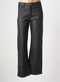Pantalon evazat croială evazată negru MAISON ONADO femeie
