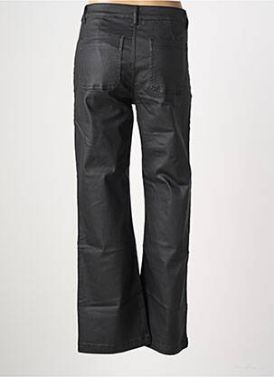 Pantalon evazat croială evazată negru MAISON ONADO femeie