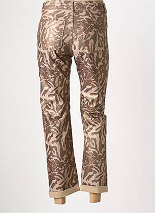 Pantalon slim buzunare maro MAISON ONADO femeie