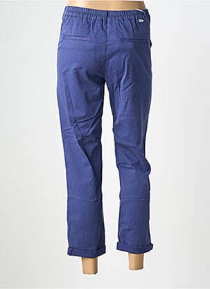 Pantalon 7/8 elasticitate mărime normală albastru HAPPY femeie