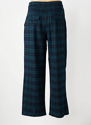 Pantalon evazat închidere cu fermoar sub clapetă cu cârlig verde MOLLY BRACKEN femeie