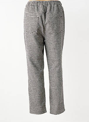 Pantalon drept talie elastică negru LILI SIDONIO femeie