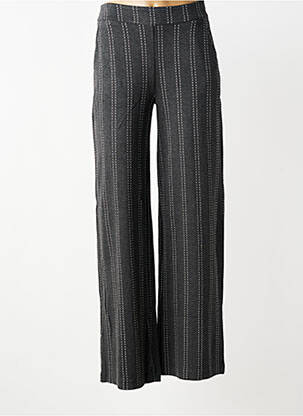 Pantalon drept croială dreaptă gri ICHI femeie