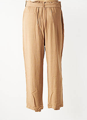 Pantalon 7/8 talie elastică bej MAZARINE femeie