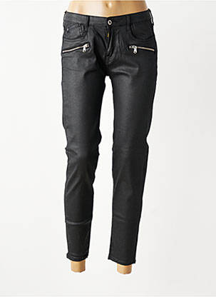 Pantalon slim buzunare negru LE TEMPS DES CERISES femeie