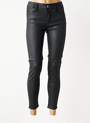 Pantalon slim buzunare negru LE TEMPS DES CERISES femeie