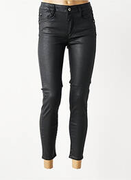 Pantalon slim buzunare negru LE TEMPS DES CERISES femeie