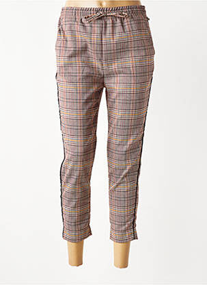 Pantalon 7/8 talie elastică bej BANANA MOON femeie