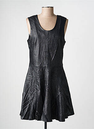 Rochie midi fără mâneci fără mâneci negru ROSE GARDEN femeie