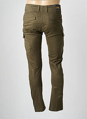 Pantalon cargo talie cu cleme mărime normală verde DAYTONA bărbat