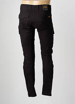 Pantalon cargo talie cu cleme mărime normală negru DAYTONA bărbat