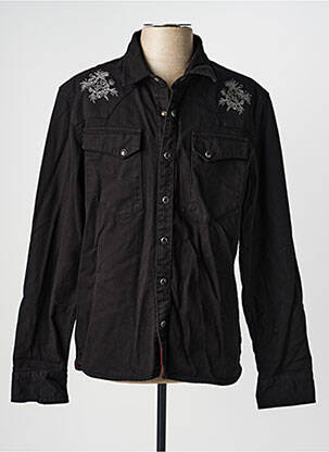 Jachete casual buzunare negru IRON AND RESIN bărbat