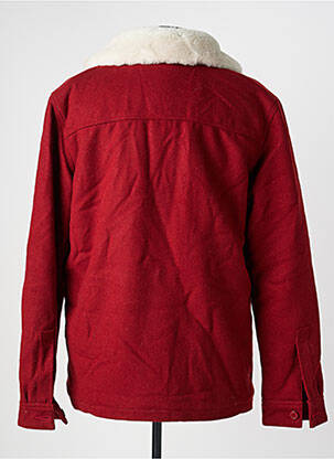 Palton scurt guler de bluză fără glugă roșu IRON AND RESIN bărbat