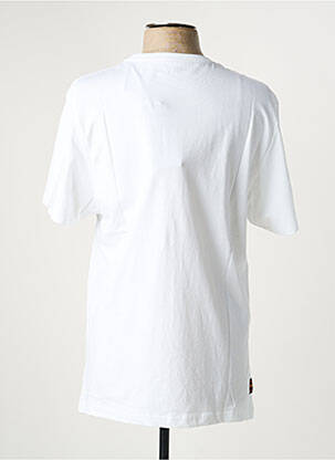 Tricou elasticitate mâneci scurte alb DAYTONA bărbat